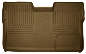 Ford F-150 Floor Liner - Rear - Husky Liners - WeatherBeater - Tan - `09-`12